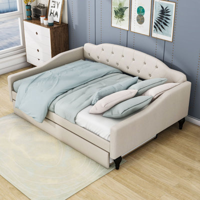 Muskota Full / Double Daybed with Twin Size Trundle by Red Barrel Studio