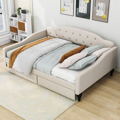 Caryle Full / Double Daybed by Alcott Hill