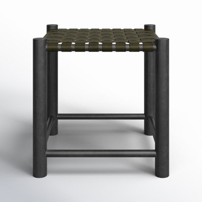 Karo Solid Wood Accent Stool