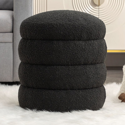 Slaten Wood Accent Stool