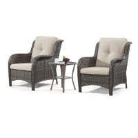 Anahit 3-Piece Outdoor Conversation Seating Group with Cushions by Red Barrel Studio