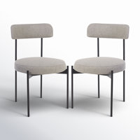 Liana Boucle Dining Chair by AllModern