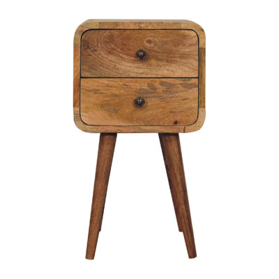 Camfort Solid Wood Nightstand by Millwood Pines