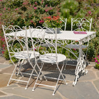 Fessenden Rectangular 4 - Person 51.18" Long Dining Set