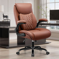 Loriece Ergonomic PU Leather Executive Office Chair with Independent Back by Inbox Zero