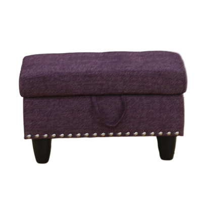 Andikan 28.5" Wide Tufted Rectangle Storage Ottoman