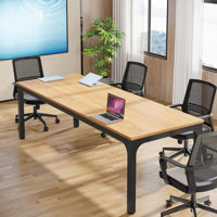 Louinis Rectangle Conference Table by Inbox Zero