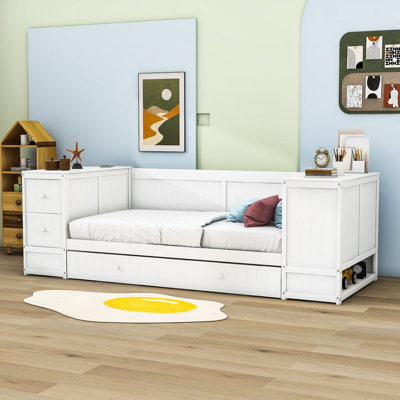 Bepler Twin Daybed with Trundle by Wildon Home