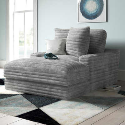 Blossie Upholstered Chaise Lounge by Wade Logan