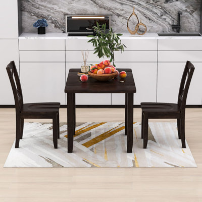 2 - Person Drop Leaf Dining Set by Gracie Oaks