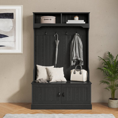Amecia Hall Tree with Bench and Shoe Storage by Lark Manor