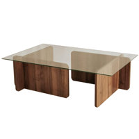 Luton Frame Coffee Table with Storage by Latitude Run