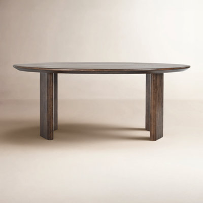 Abshire Oval Solid Wood Dining Table by Joss & Main
