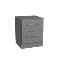 Keithrick Modern 2-Drawer Nightstand Set (2) - Bedside Tables - W15.7" Each by Ebern Designs