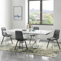 Bobbyetta Pedestal Dining Table by Wade Logan