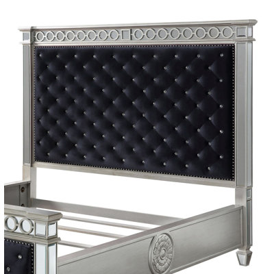 Kesean Velvet Upholstered Headboard by Rosdorf Park