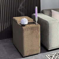30.1" Wide Home Theater Configurable Seating with Cup Holder,Wireless and Built-in Outlets by Ebern Designs