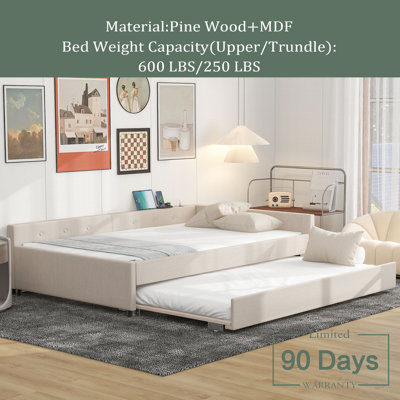 Bridy Daybed with Trundle by Latitude Run