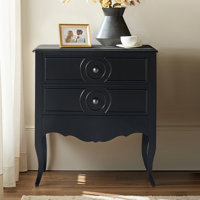 Arbin Traditional 3-Drawer End Table with Charging Station and Hidden Drawer by Lark Manor
