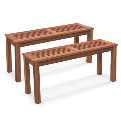 Nedal Outdoor Bench by Winston Porter