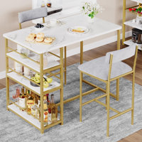Chantelle 2 - Person Counter Height Dining Set by Mercer41