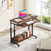 Petrey Portable Desk with Keyboard Tray by Trent Austin Design