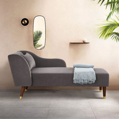 Tikina Upholstered Chaise Lounge by Mercer41