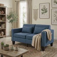Heron 58.5" Upholstered Sleeper Sofa