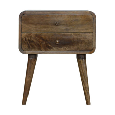 Cevat Solid Wood Nightstand by Millwood Pines