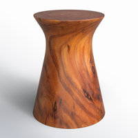 Carran Solid Wood Block End Table by Joss & Main
