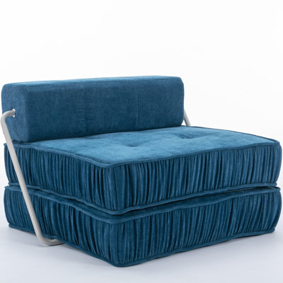 Demariana Modular Sectional: Chic Chenille Sofa With Removable Back Cushion, Single Seat by Latitude Run