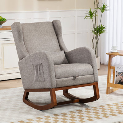 Jaivin Upholstered Rocking Chair