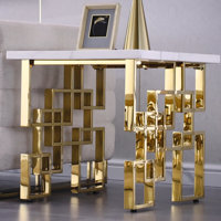 Zahvia Trestle End Table by Everly Quinn