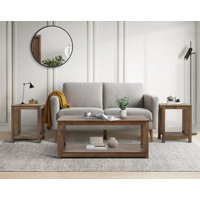 Norielle 3 Piece Coffee Table Set by Winston Porter