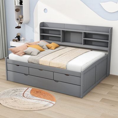 Tammeria Full / Double Daybed with Trundle by Red Barrel Studio