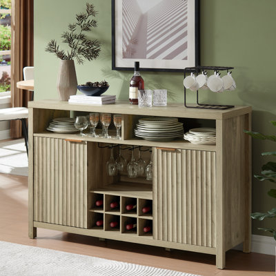 Nicolee 51" W Bar Cabinet by Latitude Run