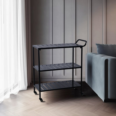 Perego Metal Bar Cart by Ebern Designs