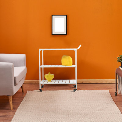 Perego Metal Bar Cart by Ebern Designs