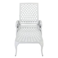 Dashani Outdoor Metal Chaise Lounge by Charlton Home