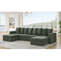 Bensinger 6-Pieces Modular Sectional by Wade Logan