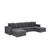 Bensinger 6-Pieces Modular Sectional by Wade Logan