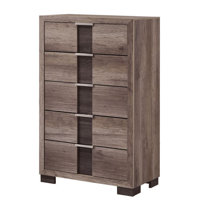Everth 5 Drawer 31.34" W Chest by Millwood Pines