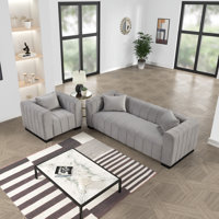 Deakyne 2 - Piece Velvet Living Room Set