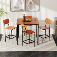 Silke 4 - Person Counter Height Dining Set by Trent Austin Design