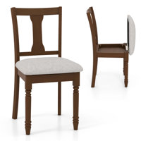 Yentin Fabric Side Chair Dining Chair by Ophelia & Co.
