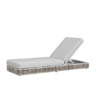 Poveromo Outdoor Metal Chaise Lounge by Joss & Main
