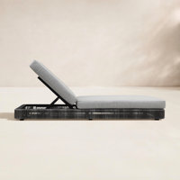 Poveromo Outdoor Metal Chaise Lounge by Joss & Main