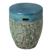 Seace Ceramic Garden Stool by Bungalow Rose