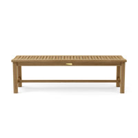 Bonard Teak Outdoor Bench by Wildon Home
