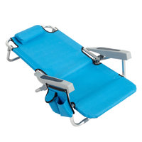 32"H Aluminum Frame Beach Chair by Arlmont & Co.